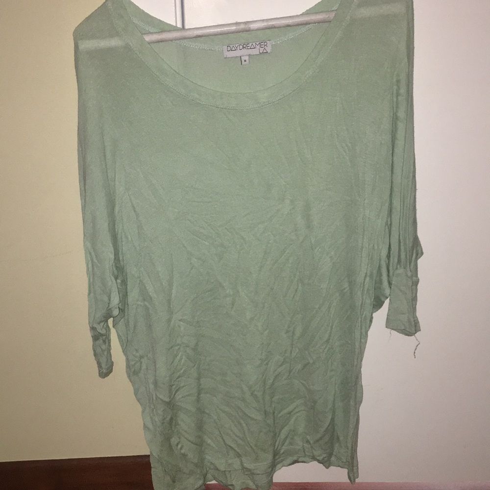 Mint green t shirt